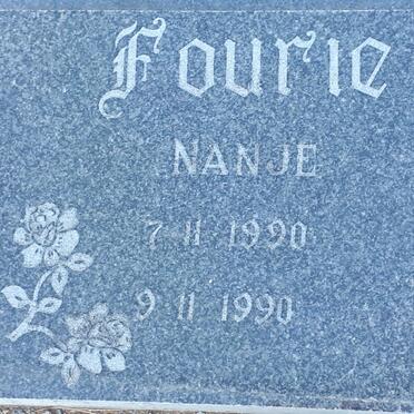 FOURIE Nanje 1990-1990