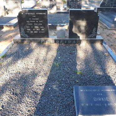 FERREIRA Dirk Willem 1924-1971 :: FERREIRA Dirkie 1953-1987