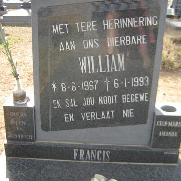 FRANCIS William 1967-1993