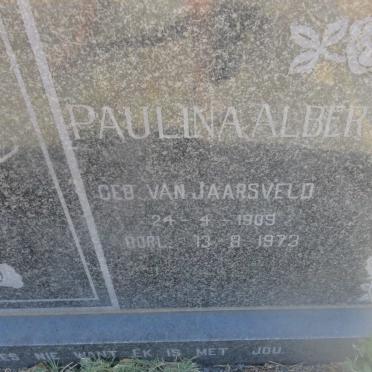 FOURIE Daniel Jacobus 1905-1966 &amp; Paulina Alberta VAN JAARSVELD 1909-1973
