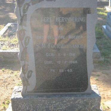 FOURIE S.M. 1916-1968