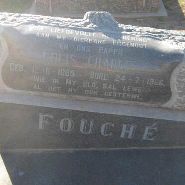 FOUCHÉ Louis Charles 1889-1966