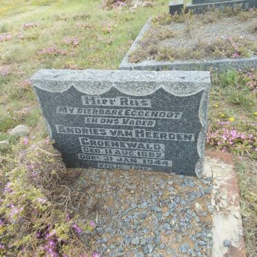 GROENEWALD Andries van Heerden 1882-1944