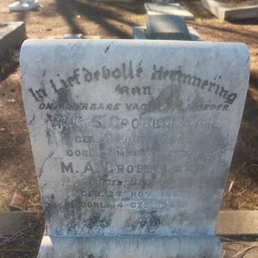 GROBBELAAR W.C.S. 1880-1930 &amp; M.A. BLOM 1868-1941