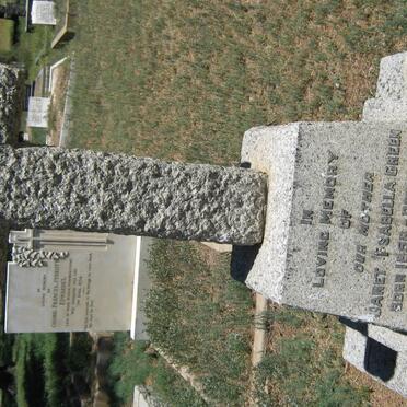 GREEN Janet Isabella 1858-1938