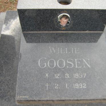 GOOSEN Willie 1957-1992