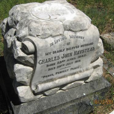 HAYSTEAD Charles John 1882-1918