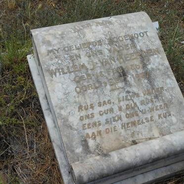 HEERDEN Willem J., van 1867-1927