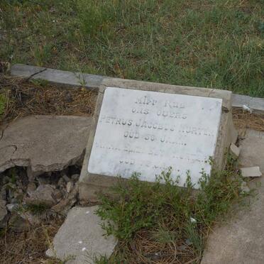 HURTER Petrus Jacobus &amp; Anna Elizabeth