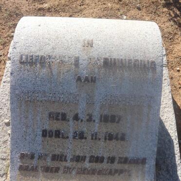 JOUBERT Johannes L. 18?7-1946