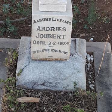 JOUBERT Andries -1934