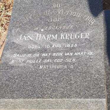 KRUGER Jan Harm -1955