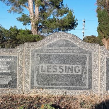 LESSING Johannes Christiaan 1864-1919 &amp; Johanna Francina PRETORIUS 1869-1937