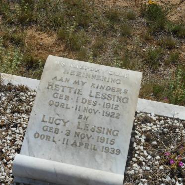 LESSING Hettie 1912-1922 :: LESSING Lucy 1915-1939