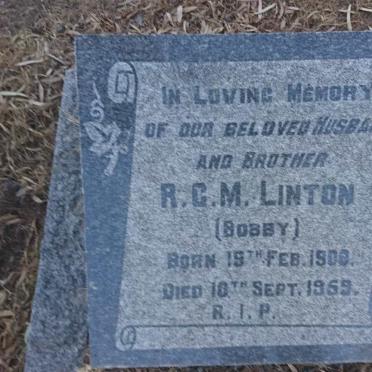 LINTON R.G.M. 1900-1959