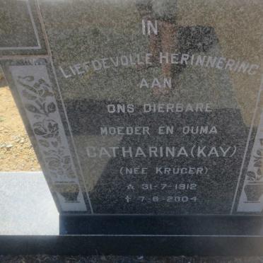 LINDE George Marthinus, van der 1904-1976 &amp; Catharina KRUGER 1912-2004