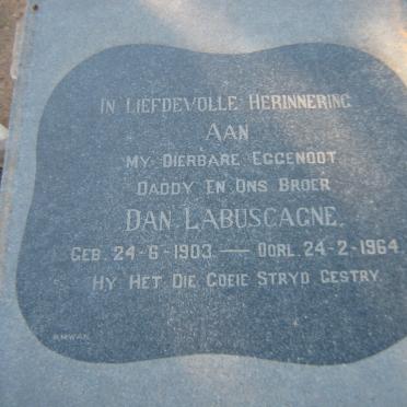 LABUSCAGNE Dan 1903-1964
