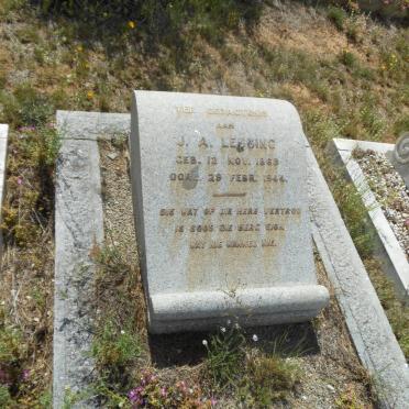 LESSING J.A. 1869-1944