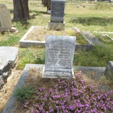 MERWE Andries Petrus, van der 1903-1914