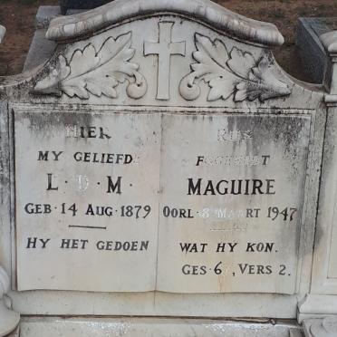 MAGUIRE L.D.M. 1879-1947