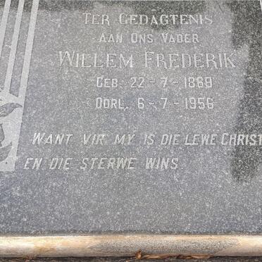 MARAIS Willem Frederik 1869-1956