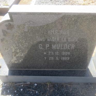 MULDER C.P. 1904-1983 &amp; H.C. LE ROUX 1916-1973 