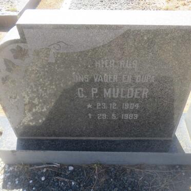 MULDER C.P. 1904-1983
