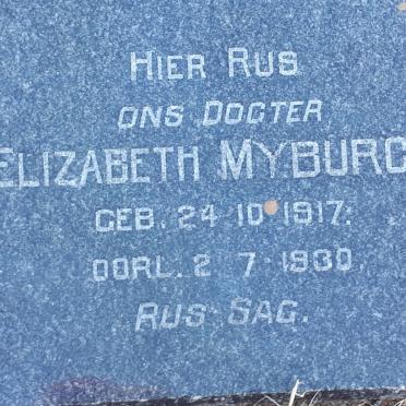 MYBURGH Elizabeth 1917-1930