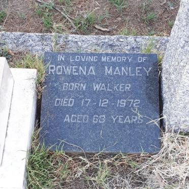 MANLEY Rowena nee WALKER -1972