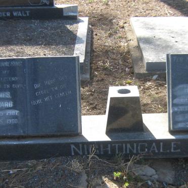 NIGHTINGALE James Edward 1907-1980 &amp; Hester Cornelia COETZEE 1907-1997