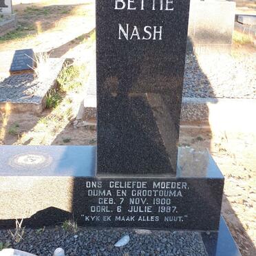 NASH Bettie 1900-1987