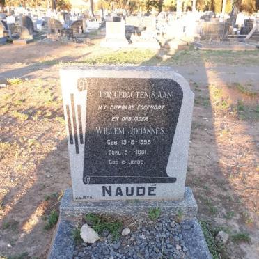 NAUDE Willem Johannes 1898-1961