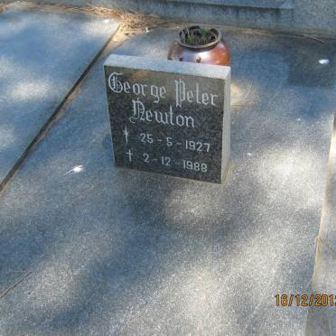 NEWTON George Peter 1927-1988