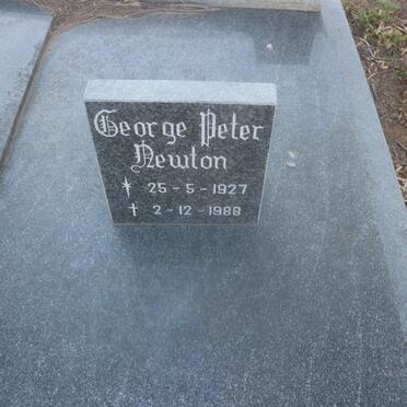 NEWTON George Peter 1927-1988
