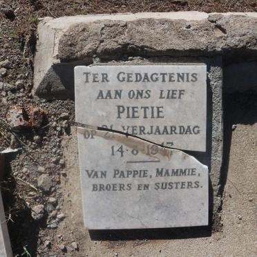 ? Pietie 1947