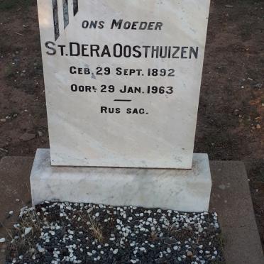OOSTHUIZEN St. Dera 1892-1963