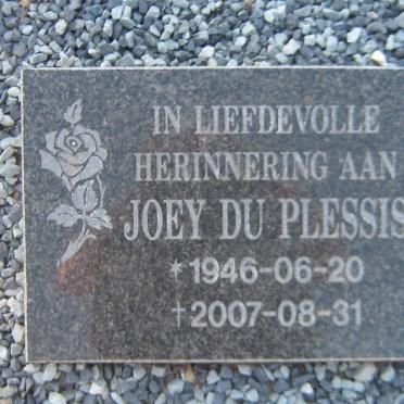 PLESSIS Joey, du 1946-2007