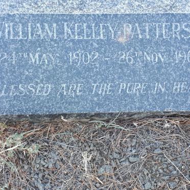 PATTERSON William, KELLEY 1902-1962