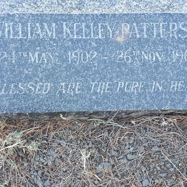 PATTERSON William, KELLEY 1902-1962