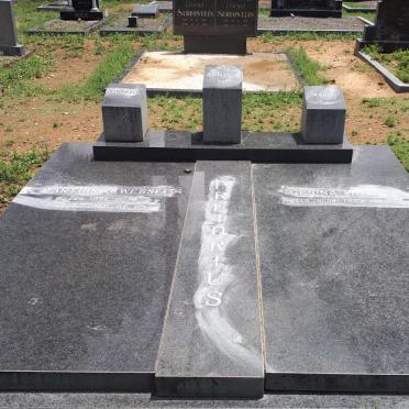 PRETORIUS Marthinus Wessel 1937-1989 &amp; Gesina Maria BLOM 1937-