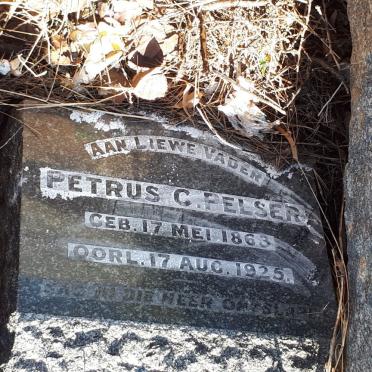 PELSER Petrus C. 1863-1925