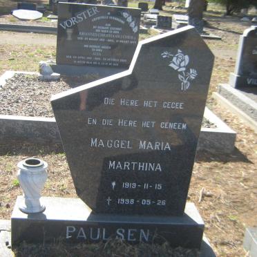 PAULSEN Maggel Maria Marthina 1919-1998