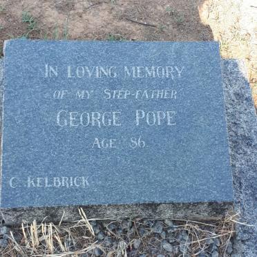 POPE George