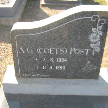 POST A.G. 1894-1964