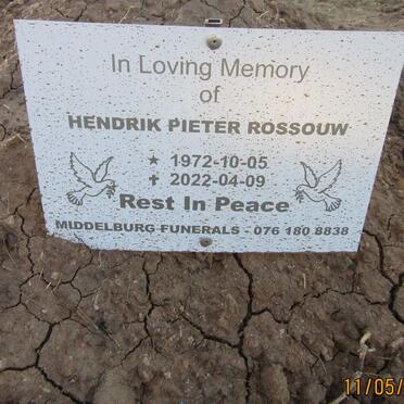 ROSSOUW Hendrik Pieter 1972-2022