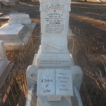SELIGMAN Max 1909-1910