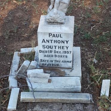 SOUTHEY Paul Anthony -1957