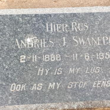 SWANEPOEL Andries J. 1888-1959