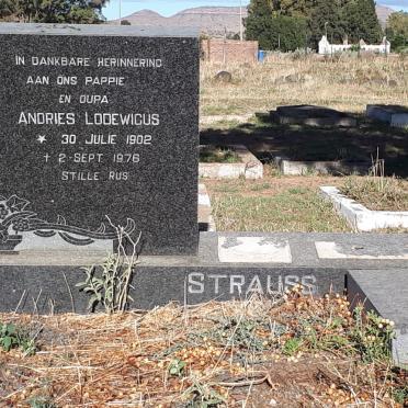 STRAUSS Andries Lodewicus 1902-1976