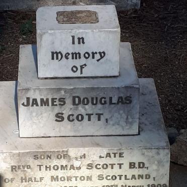 SCOTT James Douglas 1876-1909